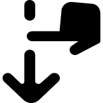 Scroll Up 1381 SVG Icon